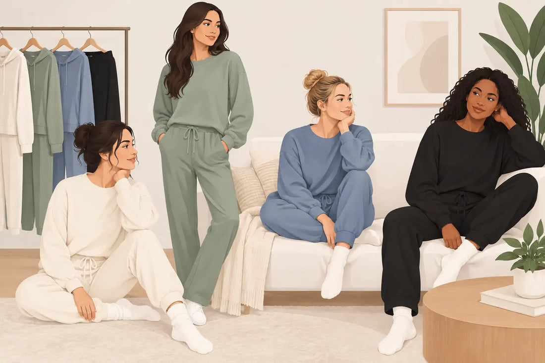 Matching Lounge Sets Women Wear on Repeat